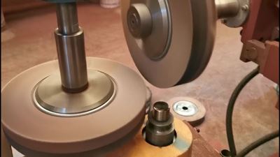 buffing machine polishing